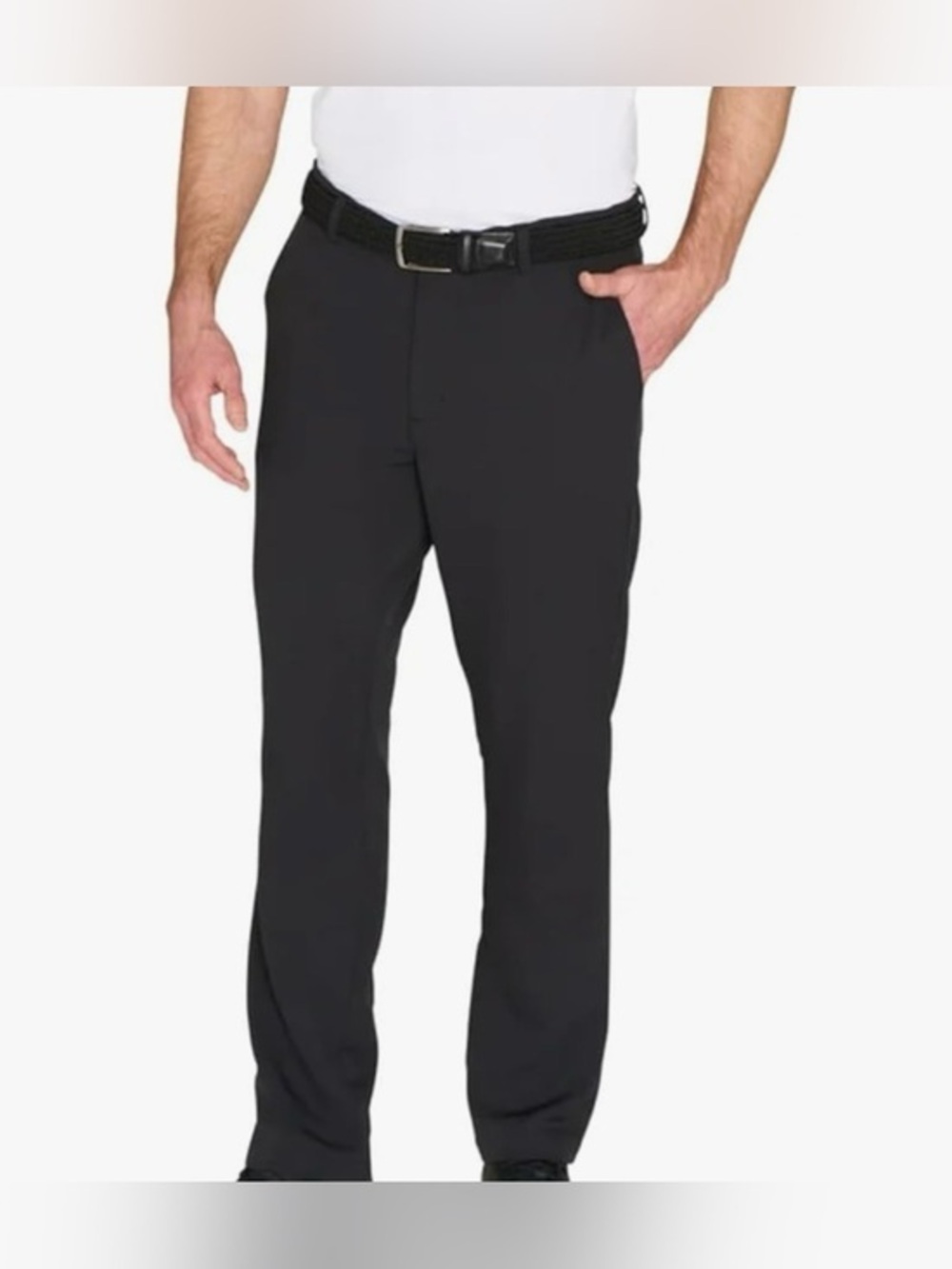 Greg Norman Collection Men's Black Chinos